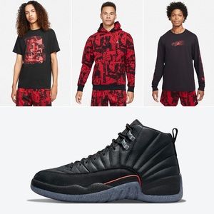 AIR JORDAN 12 UTILITY 'GRIND' / SIZE MENS 11 - WMNS 12.5